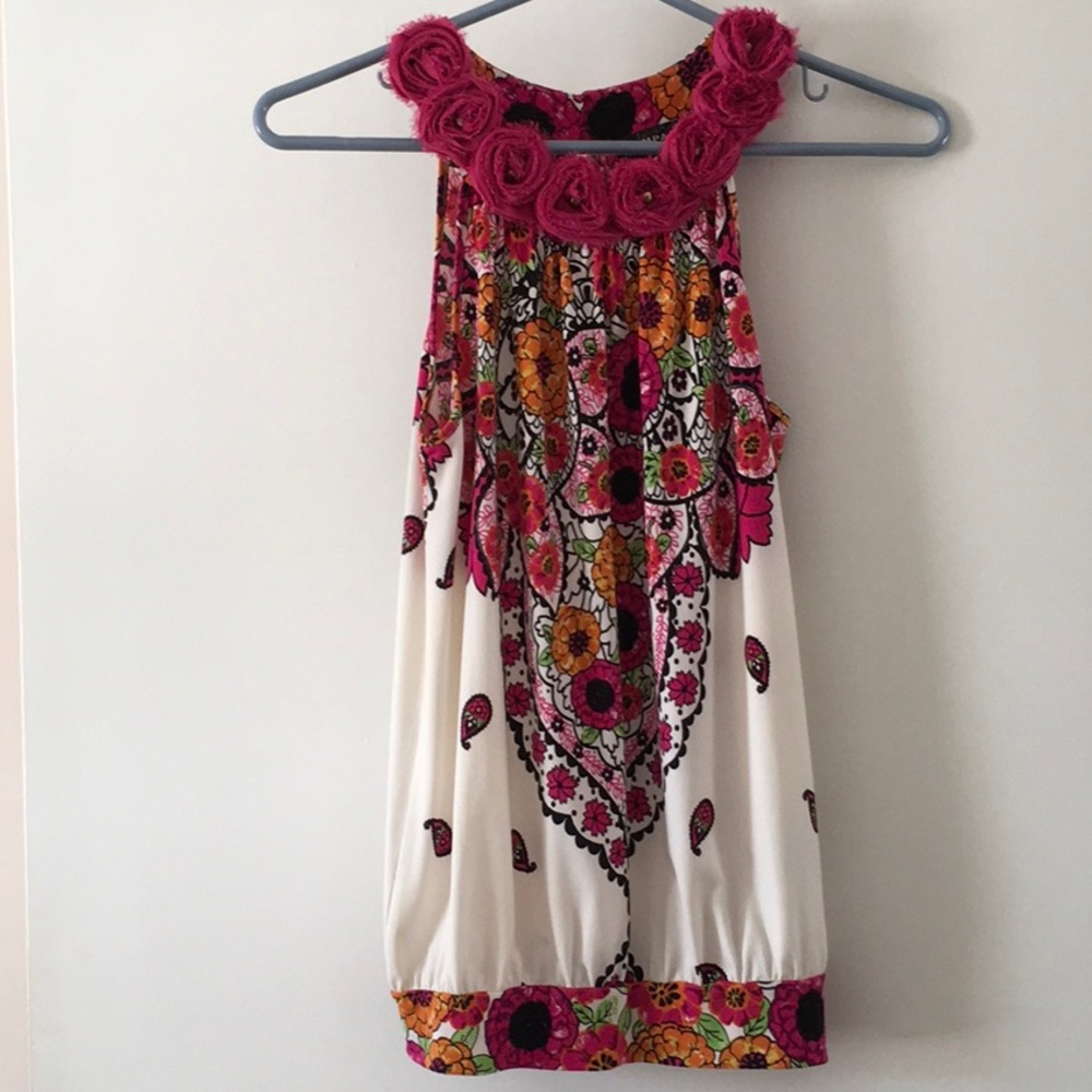 Rampage multi color blouse